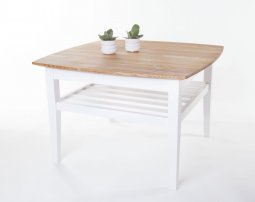 London soffbord vit/ek