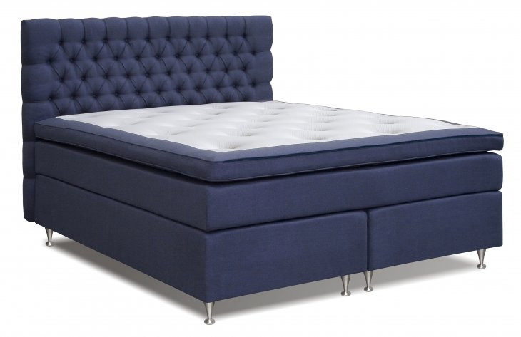 Royal Kontinentalsäng säng blå